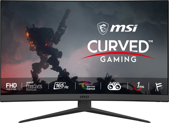 MSI Optix G27C6 27 inch Full HD 1ms 165Hz AMD FreeSync 1500R Curved Gaming Monitor