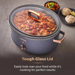 Tower Cavaletto 6.5 Litre Slow Cooker Grey