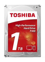 Toshiba P300 1TB internal hard drive 7200 RPM 64 MB 3.5 Serial ATA III