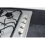 Hotpoint PAN 642 IX/H Black, Stainless steel Built-in 58 cm Gas 4 zone(s)