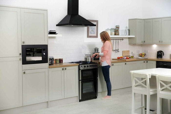 Russell Hobbs RHSCH901B-M cooker hood Wall-mounted Black 400 m³/h