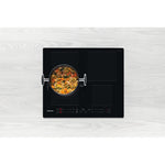 Hotpoint TS 5760F NE Black Built-in 59 cm Zone induction hob 4 zone(s)