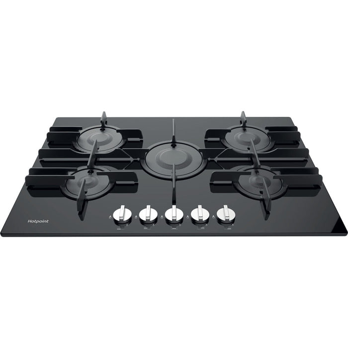 Hotpoint FTGHG 751 D/H(BK) Black Built-in 75 cm Gas 5 zone(s)