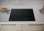 Indesit IB 88B60 NE Black Built-in 59 cm Zone induction hob 4 zone(s)