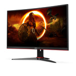 AOC G2 C24G2AE/BK computer monitor 59.9 cm (23.6) 1920 x 1080 pixels Full HD LED Black, Red