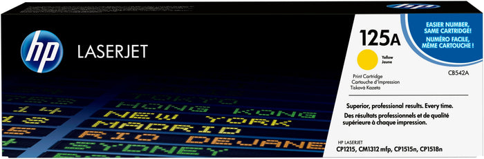 HP 125A Yellow Original LaserJet Toner Cartridge