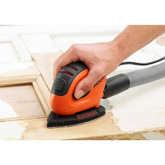 Black & Decker BEW230-GB portable sander Detail sander 11000 RPM Orange