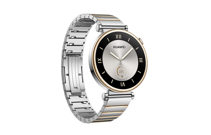 Huawei WATCH GT 4 3.35 cm (1.32) AMOLED 41 mm Digital 466 x 466 pixels Silver Wi-Fi GPS (satellite)