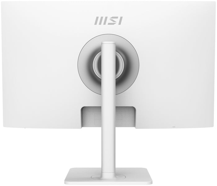 MSI Modern MD272QPW 27 Inch Monitor with Adjustable Stand, WQHD (2560 x 1440), 75Hz, IPS, 4ms, HDMI, DisplayPort, USB Type-C, Built-in USB Hub, Built-in Speakers, Anti-Glare, Anti-Flicker, Less Blue light, TÜV Certified, VESA, White