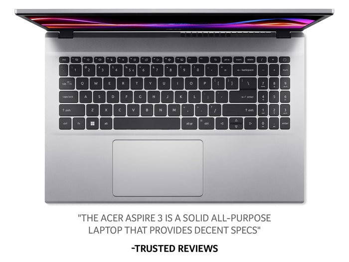 Acer Aspire 3 A315-44P Laptop - AMD Ryzen 5 5500U, 8GB, 512GB SSD, Integrated Graphics, 15.6 Full HD, Windows 11, Silver