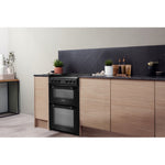 Hotpoint HD5V92KCB Freestanding cooker Electric Ceramic Black