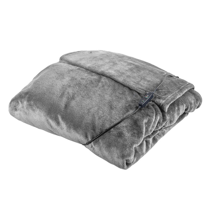 Carmen C81149GRY electric blanket 15 W Grey Fleece