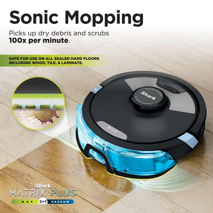 Shark Matrix Plus 2-in-1 Robot Vacuum & Mop RV2620WDUK