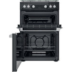 Hotpoint HDM67G0C2CB/UK Freestanding cooker Gas Black