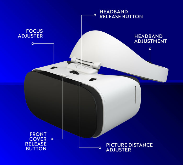 Lets Explore Oceans Smartphone-based head mounted display 1.84 kg Black, White