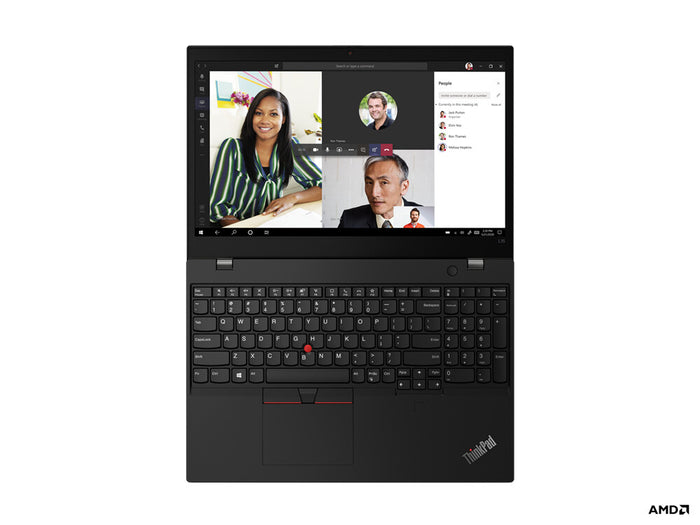 Lenovo ThinkPad L15 AMD Ryzen™ 5 PRO 5650U Laptop 39.6 cm (15.6) Full HD 8 GB DDR4-SDRAM 512 GB SSD Wi-Fi 6 (802.11ax) Windows 10 Pro Black