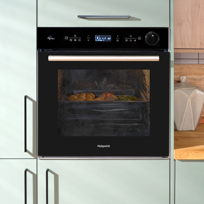 Hotpoint Class 4 SI4S 854 C BL Air Fry Electric Oven with Active Steam