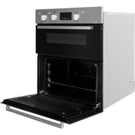 Indesit IDU 6340 IX oven 96 L 5100 W A Black, Stainless steel