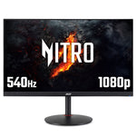 Acer NITRO XV2 Nitro XV242F Gaming Monitor, 540Hz, FHD (1920x1080), 0.5ms Response Time, 16:9, AMD FreeSync Premium, DisplayHDR 400