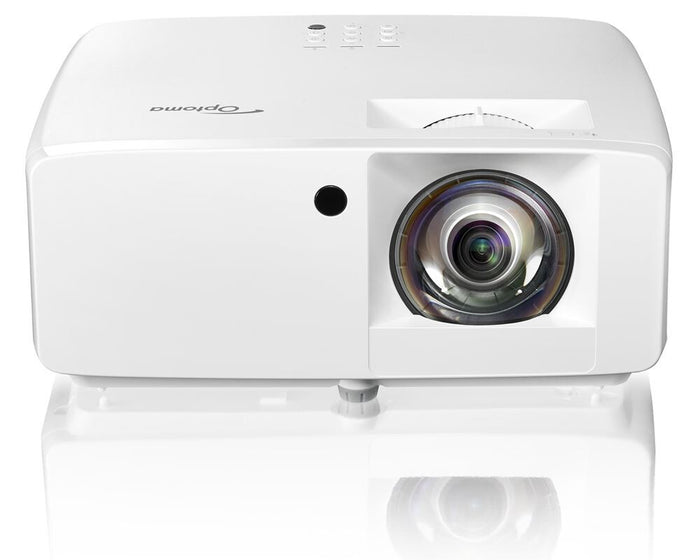 Optoma GT2000HDR Full HD 1080p Laser Projector, short throw, 100 image from 1m, 4K UHD & HDR, 1080p 120Hz, eco-friendly, 3500 ANSI Lumens, 2x HDMI, built-in audio