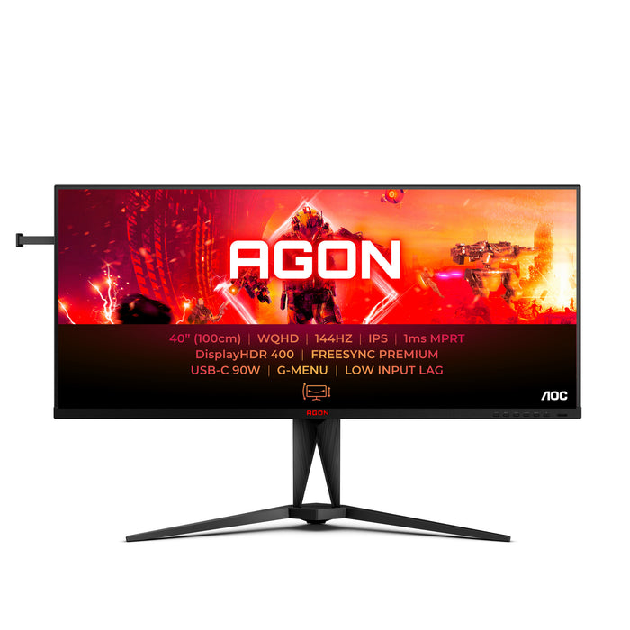 AOC AGON 5 AG405UXC computer monitor 100.3 cm (39.5) 3440 x 1440 pixels Wide Quad HD LCD Black