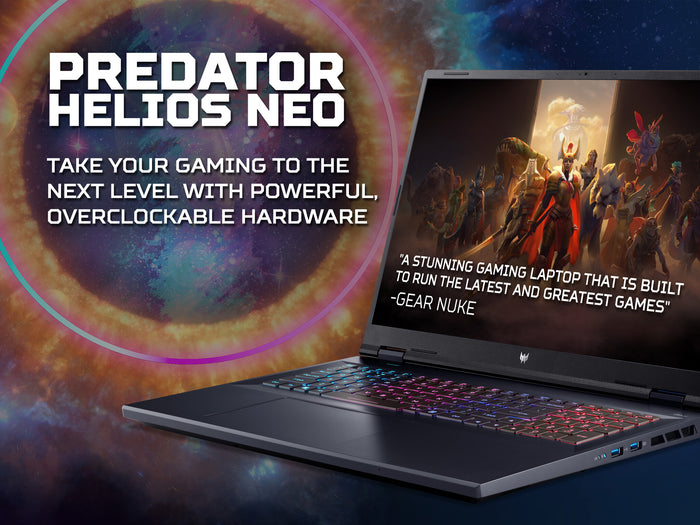 Acer Predator Helios Neo 18 PHN18-71 18 WQXGA IPS i7-14 16GB 1TB Windows 11 Home Gaming Notebook