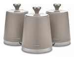 Tower Cavaletto Set Of 3 Canisters - Latte