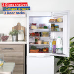 Russell Hobbs RH145FF501E1W fridge-freezer Freestanding 174 L E White