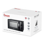 Swan SM4420BLK 20 Litre 700W Manual Microwave - Black