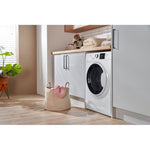 Hotpoint NDB 9635 W UK washer dryer Freestanding Front-load White D