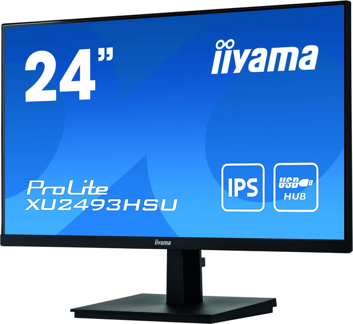 iiyama ProLite XU2493HSU-B1 computer monitor 60.5 cm (23.8) 1920 x 1080 pixels Full HD LED Black