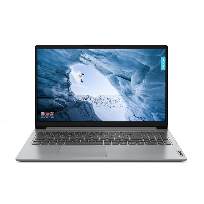 Lenovo IdeaPad 1 15IGL7 Intel® Celeron® N N4120 Laptop 39.6 cm (15.6) Full HD 4 GB DDR4-SDRAM 128 GB eMMC Wi-Fi 6 (802.11ax) Windows 11 Home in S mode Grey