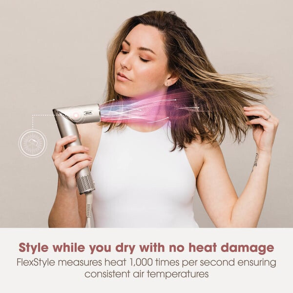 Shark FlexStyle Air Styler & Hair Dryer for Straight & Wavy Hair HD430SLUK