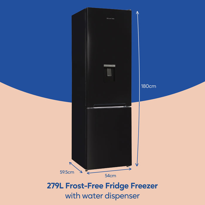 Russell Hobbs RH180FFFF551E1BWD fridge-freezer Freestanding 279 L E Black