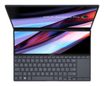 ASUS Zenbook Pro 14 Duo OLED UX8402ZE-M3022W Intel® Core™ i9 i9-12900H Laptop 36.8 cm (14.5) Touchscreen 2.8K 32 GB LPDDR5-SDRAM 1 TB SSD NVIDIA GeForce RTX 3050 Ti Wi-Fi 6E (802.11ax) Windows 11 Home Black Asus