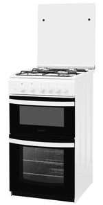 Indesit ID5G00KMW/UK /L cooker Freestanding cooker Gas White