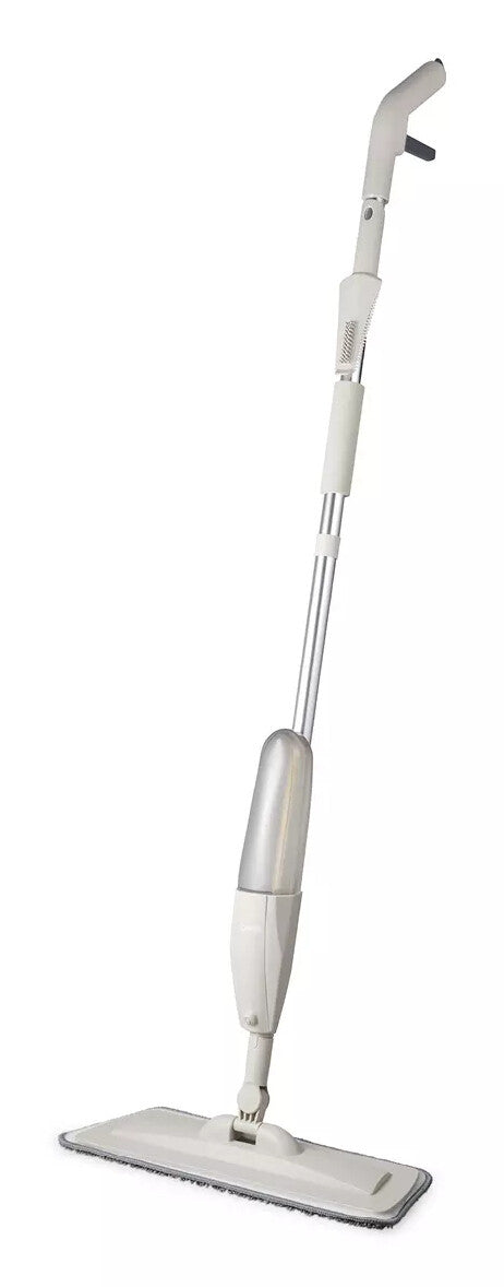 Tower Classic Microfibre Spray Mop with Anti-Leak Bottle - Latte