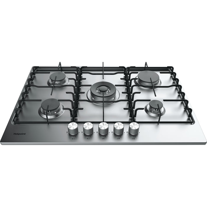 Hotpoint PPH 75P DF IX UK Silver Built-in 75 cm Gas 5 zone(s)