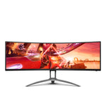 AOC B2 AG493UCX2 computer monitor 124 cm (48.8) 5120 x 1440 pixels Quad HD LED Black