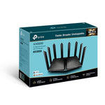 TP-Link Archer AX6600 Tri-Band Gigabit Wi-Fi 6 Router, Black