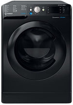 Indesit BDE 86436X B UK N washer dryer Freestanding Front-load Black D