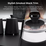 Tower Sera Set of 3 Canisters - Black