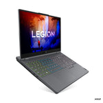 Lenovo Legion 5 AMD Ryzen™ 7 6800H Laptop 39.6 cm (15.6) Wide Quad HD 16 GB DDR5-SDRAM 512 GB SSD NVIDIA GeForce RTX 3060 Wi-Fi 6E (802.11ax) Windows 11 Home Grey, Black