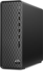 HP S01-pF2009na Slim Desktop -  Intel® Core™ i5-12400-  8 GB DDR4-SDRAM-  256 GB SSD - Windows 11 Home - Tower PC-  Black