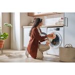 Hotpoint NDB 9635 W UK washer dryer Freestanding Front-load White D