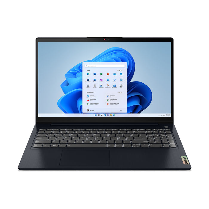 Lenovo IdeaPad 3 Intel® Core I7 ™ 15.6 Laptop-  i7-1255U- 16 GB DDR4-SDRAM - 512 GB SSD-  Wi-Fi 6 (802.11ax) - Windows 11 Home-  Blue