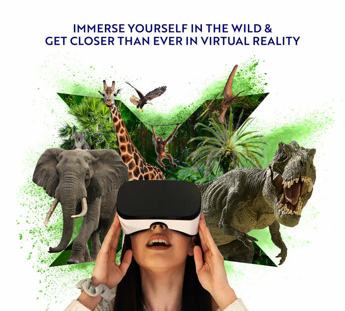 Lets Explore Wildlife Smartphone-based head mounted display 2.26 kg Black, White