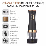 Tower Cavaletto Duo Salt and Pepper Mill - Black