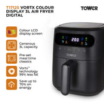 Tower T17125 Vortx 3L Air Fryer