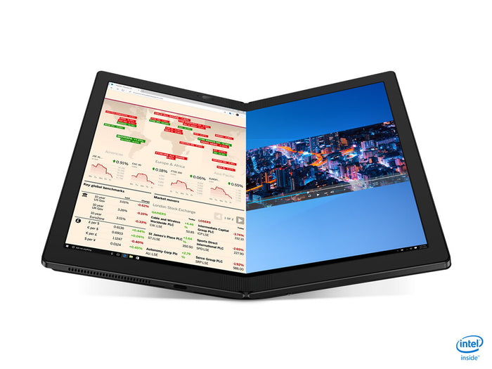 Lenovo ThinkPad X1 Fold Gen 1 Intel® Core™ i5 i5-L16G7 Hybrid (2-in-1) 33.8 cm (13.3) Touchscreen QXGA 8 GB LPDDR4x-SDRAM 512 GB SSD Wi-Fi 6 (802.11ax) Windows 10 Pro Black